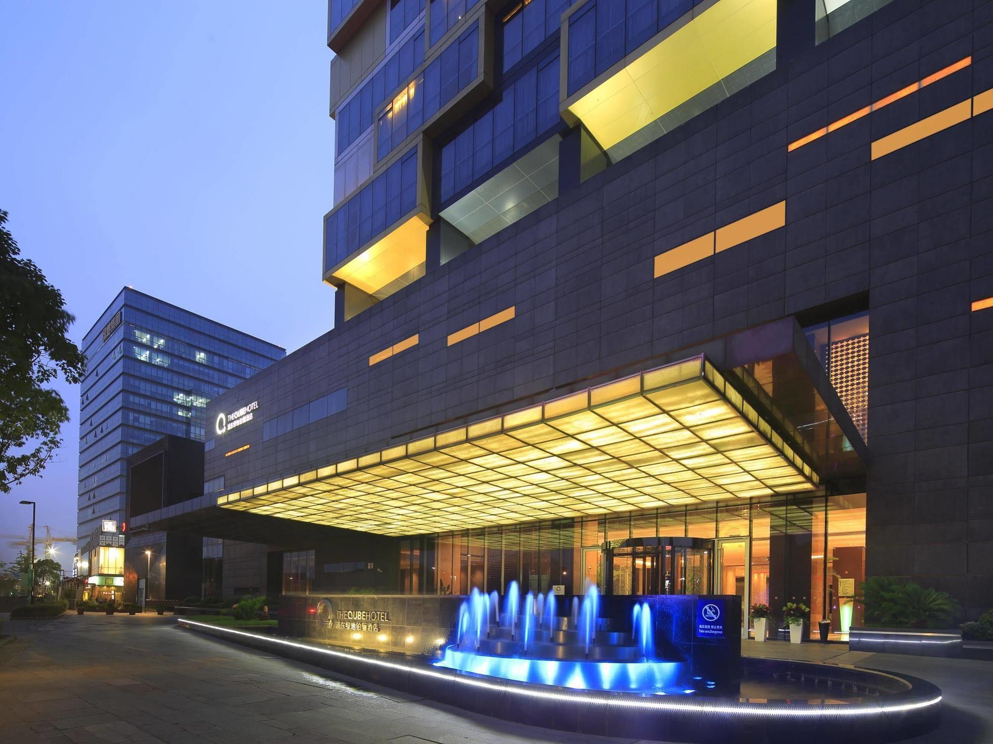 The Qube Hotel Shanghai -Close To Pudong International Airport And Disney Land Buitenkant foto